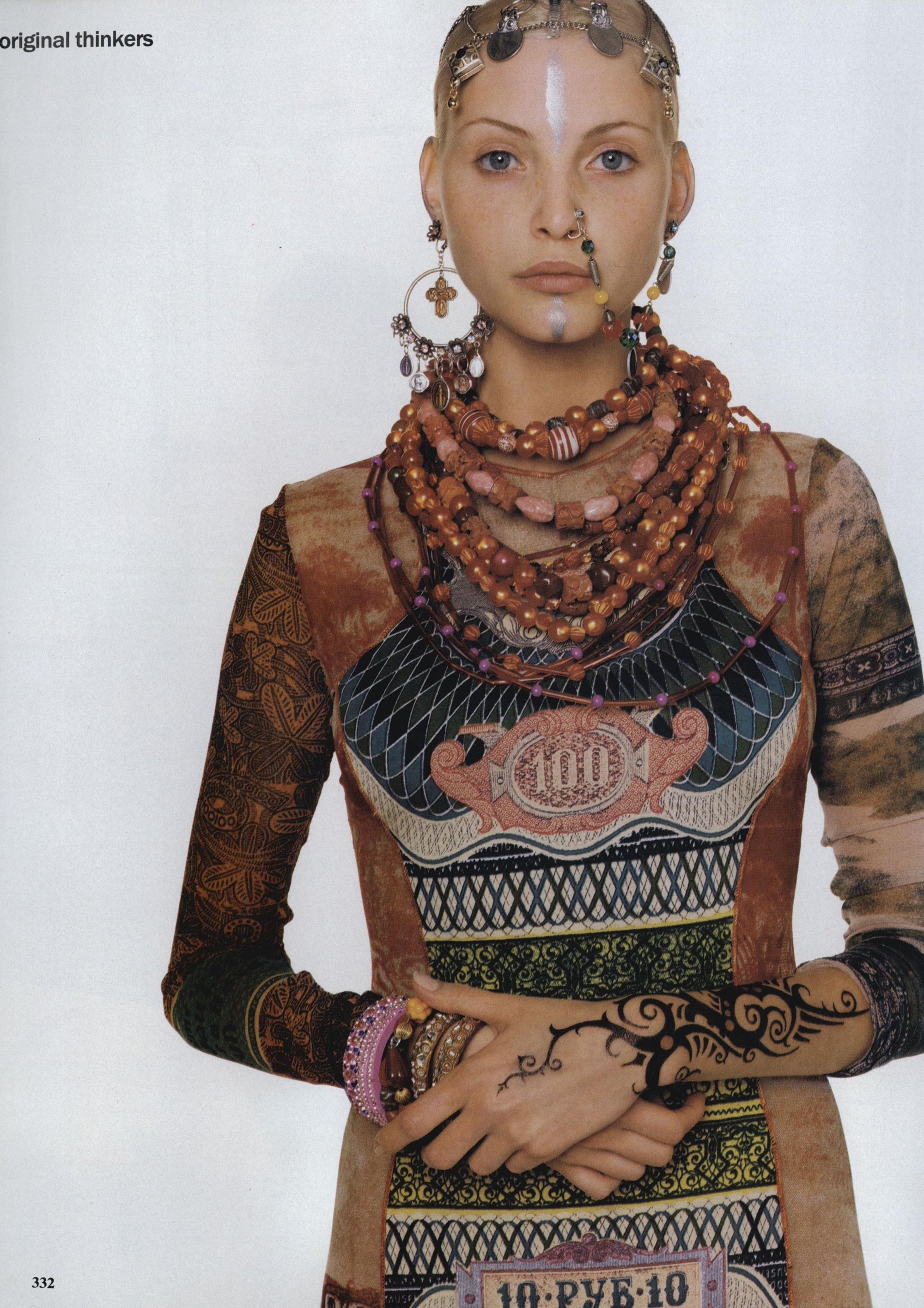 Jean Paul Gaultier 'Original Thinkers' Vogue US (March 1994)