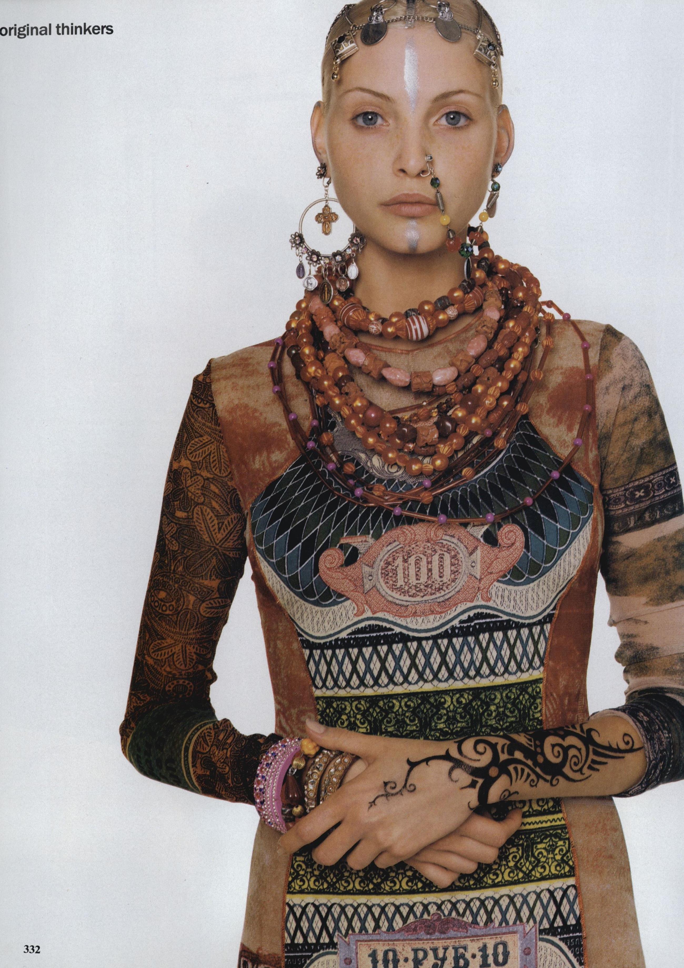 Jean Paul Gaultier 'Original Thinkers' Vogue US (March 1994)