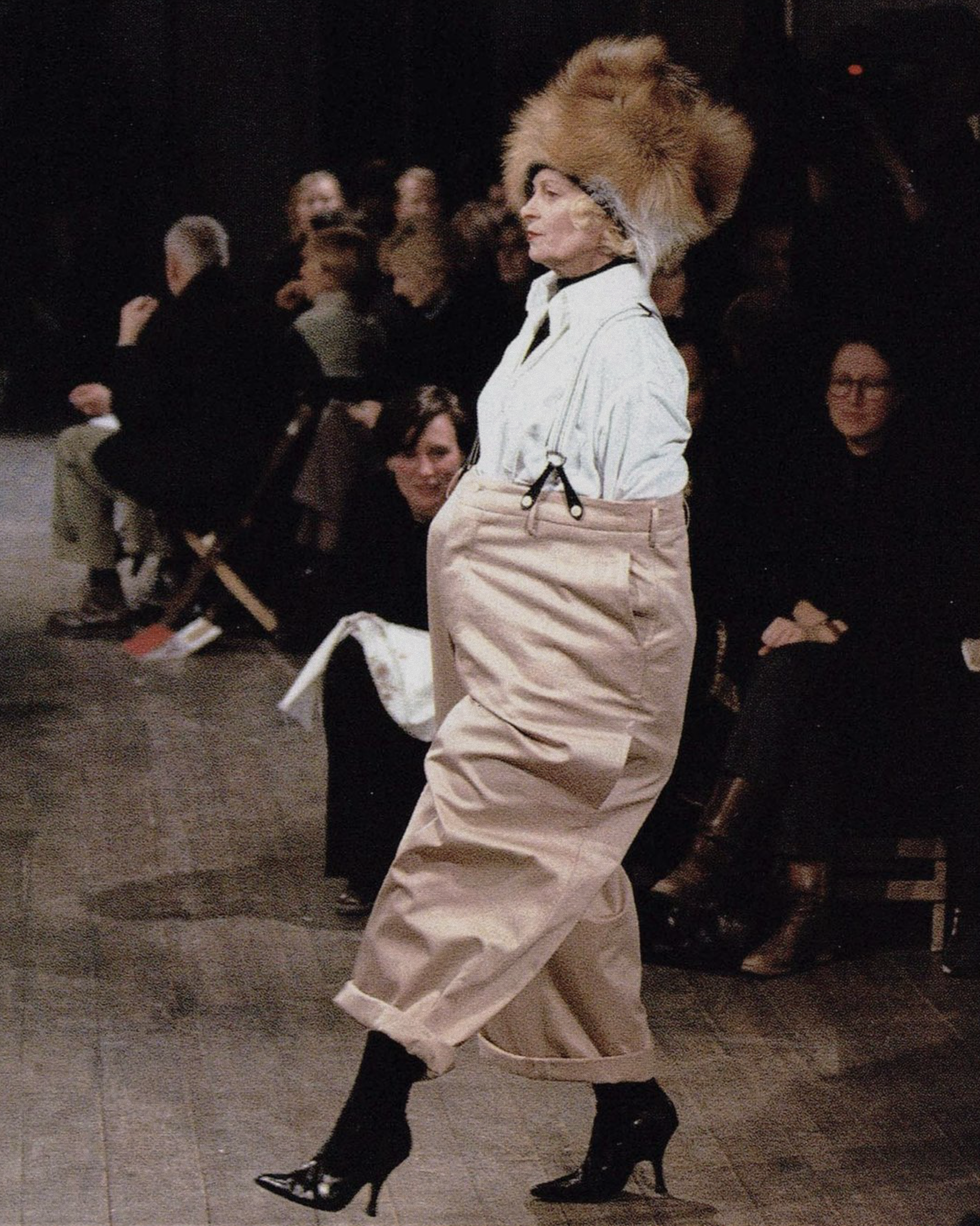 Vivienne Westwood’s Iconic Cameo for Yohji Yamamoto FW 1998