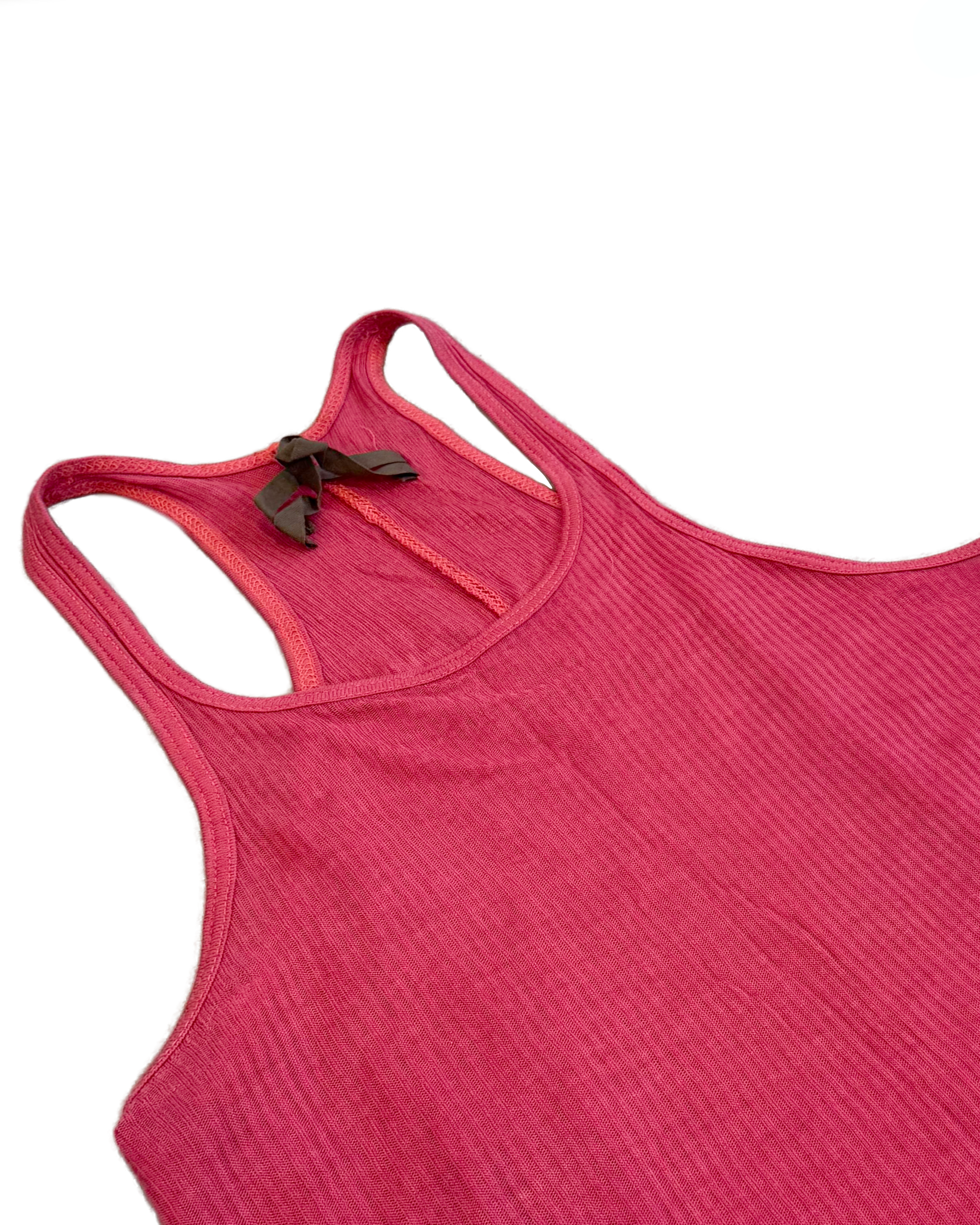 Pink Semi-Sheer Tank Top ('Scorpio' SS 2005)