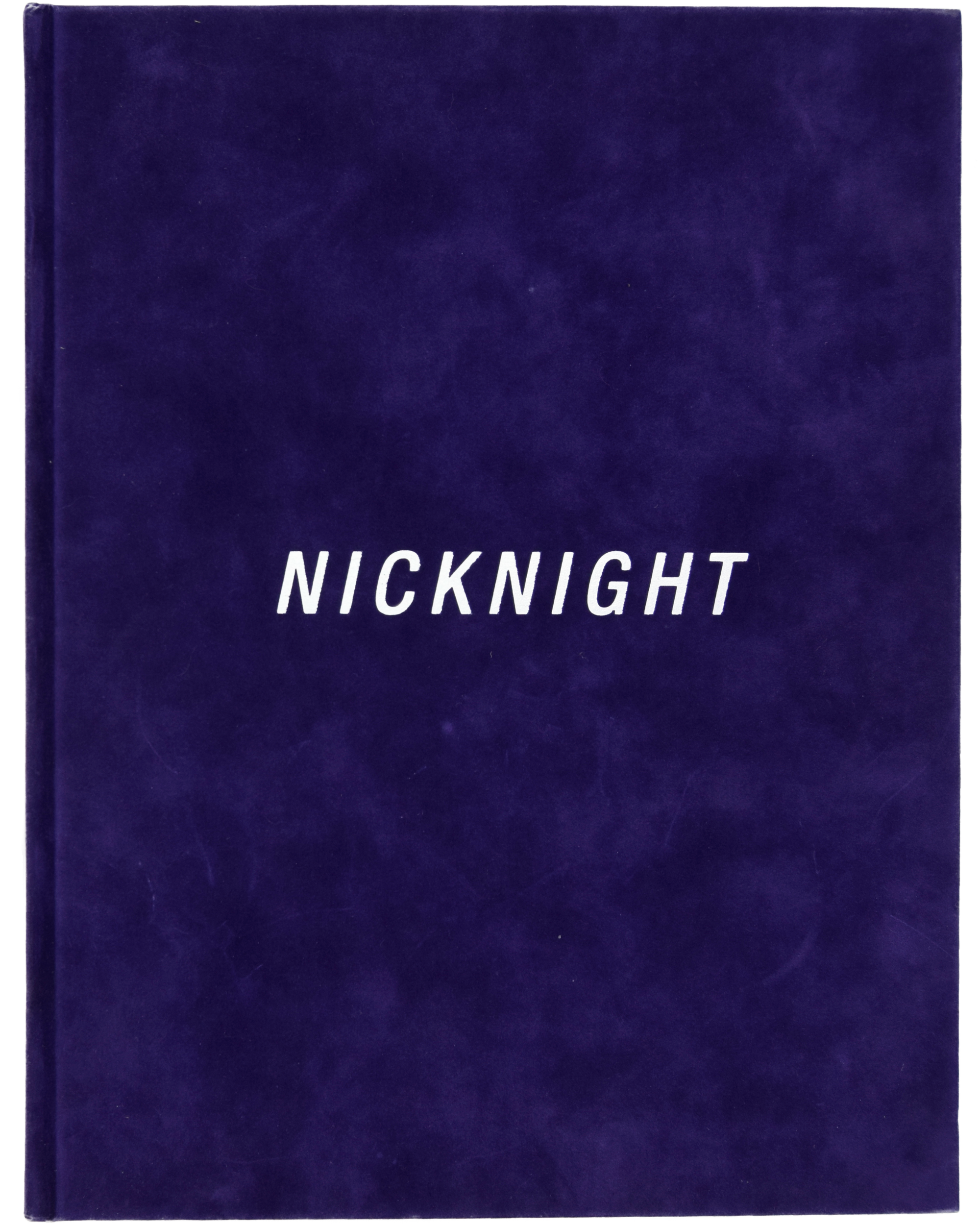 Nick Knight: The Blue Velvet Book (1994)