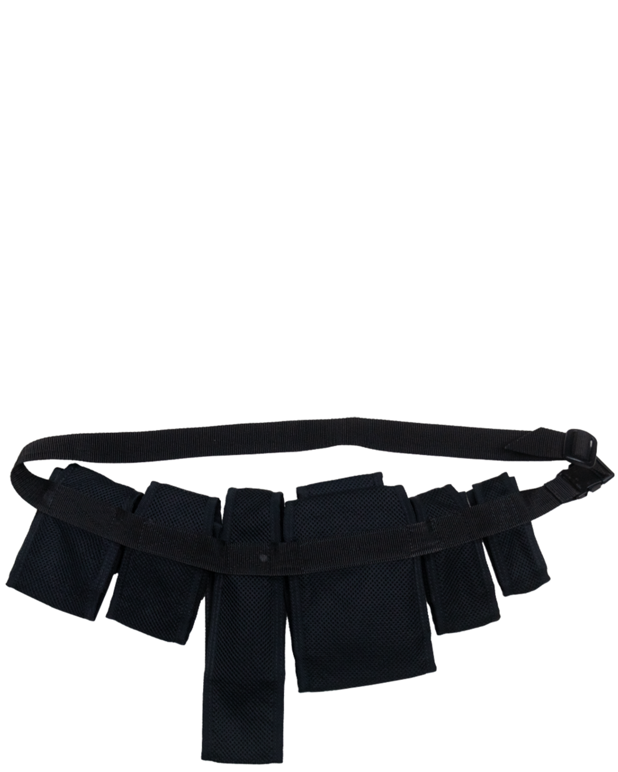 Black Flap Pockets Belt (SS 2001)