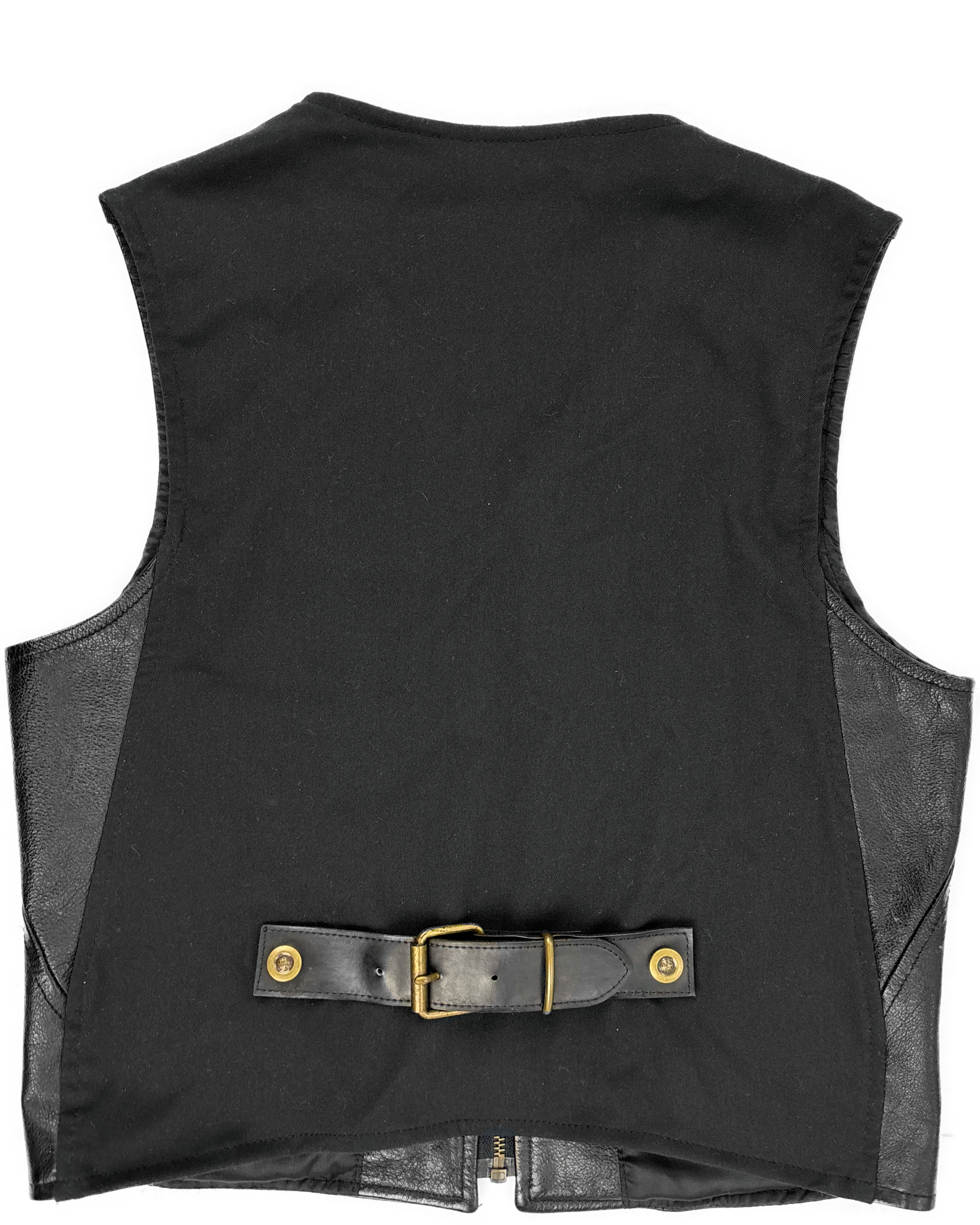Black Cowhide Vest (1990's)