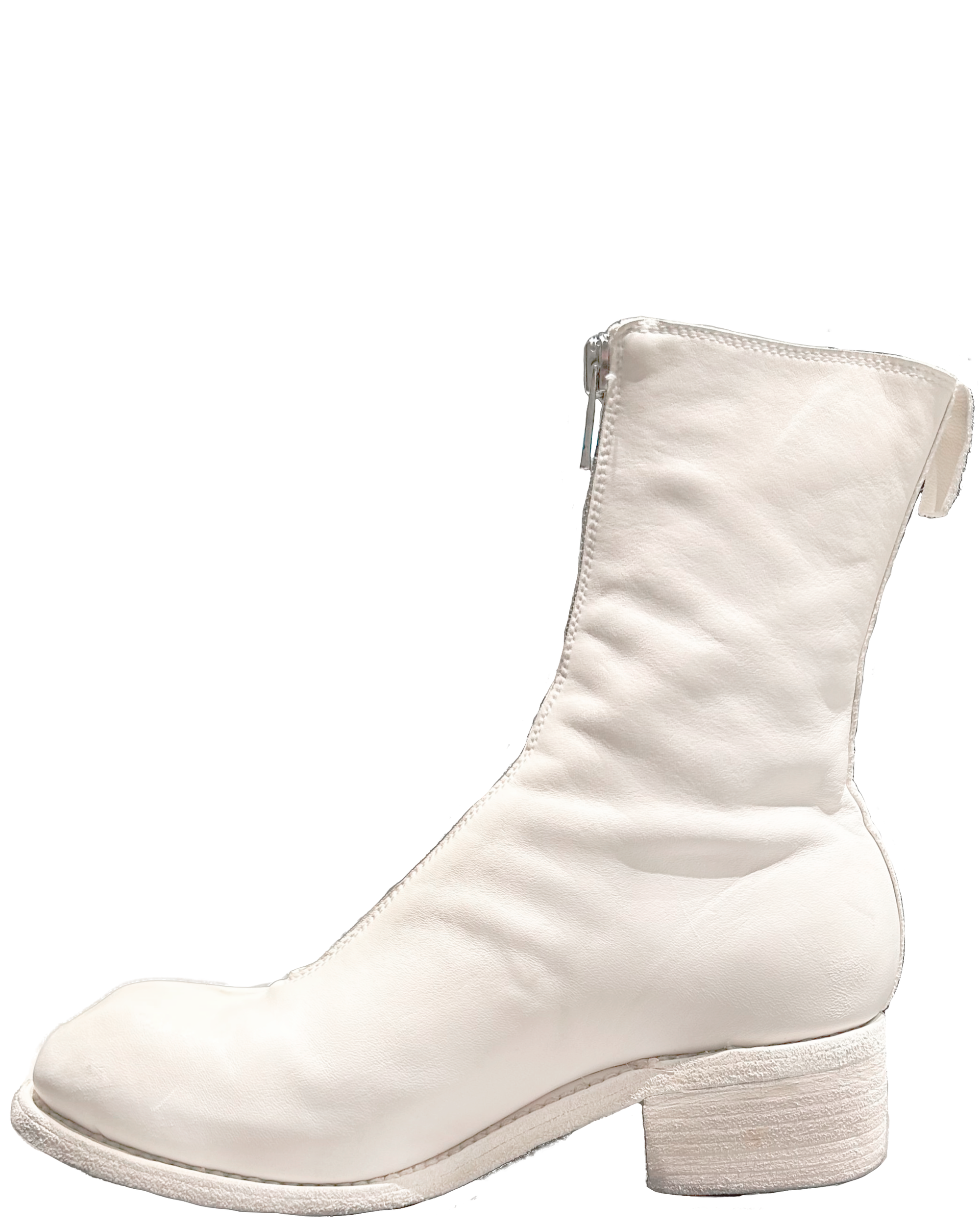 Off-White PL2 Front-Zip Boots (2010's)