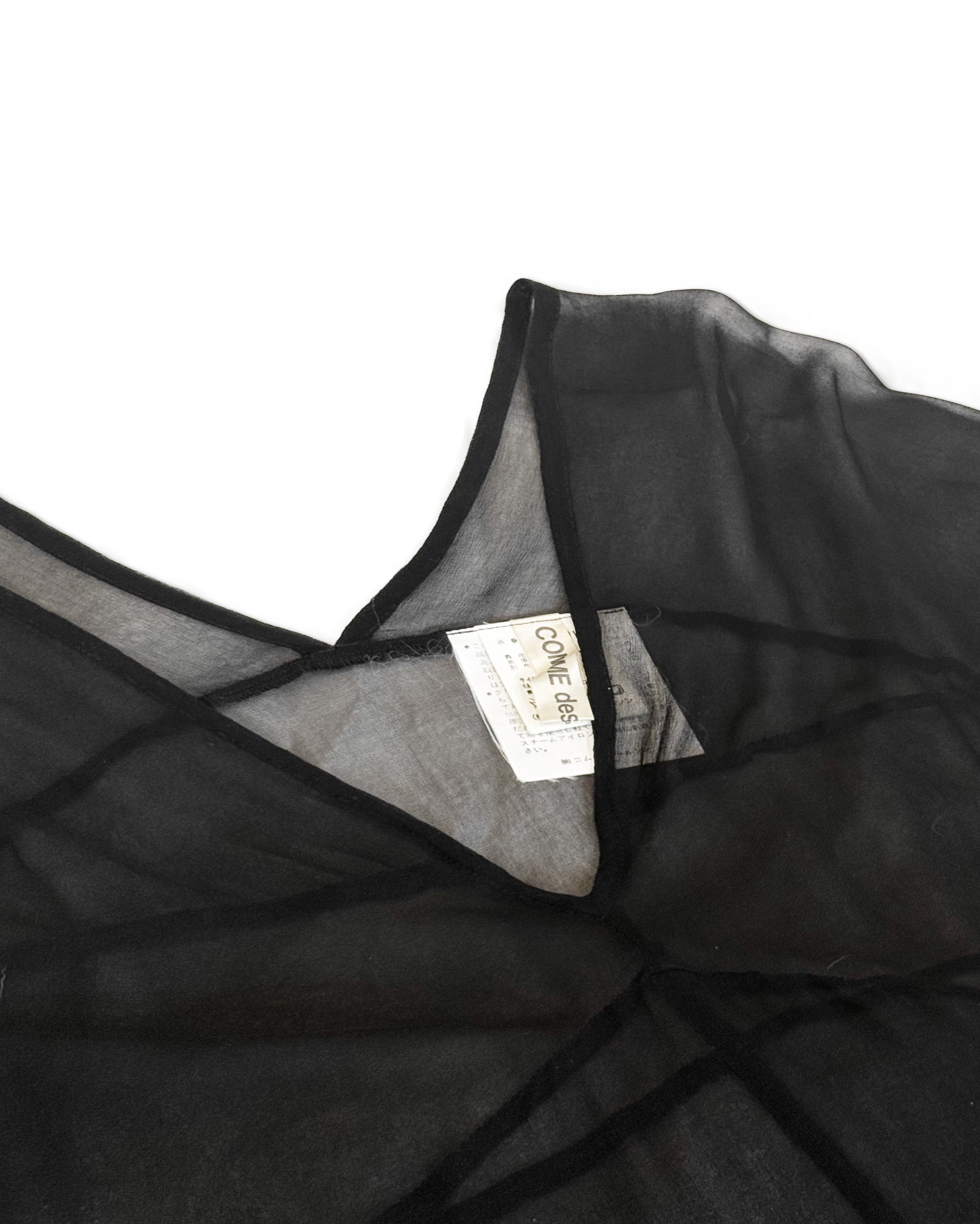 Semi-Sheer Paneled Top (FW 1997)