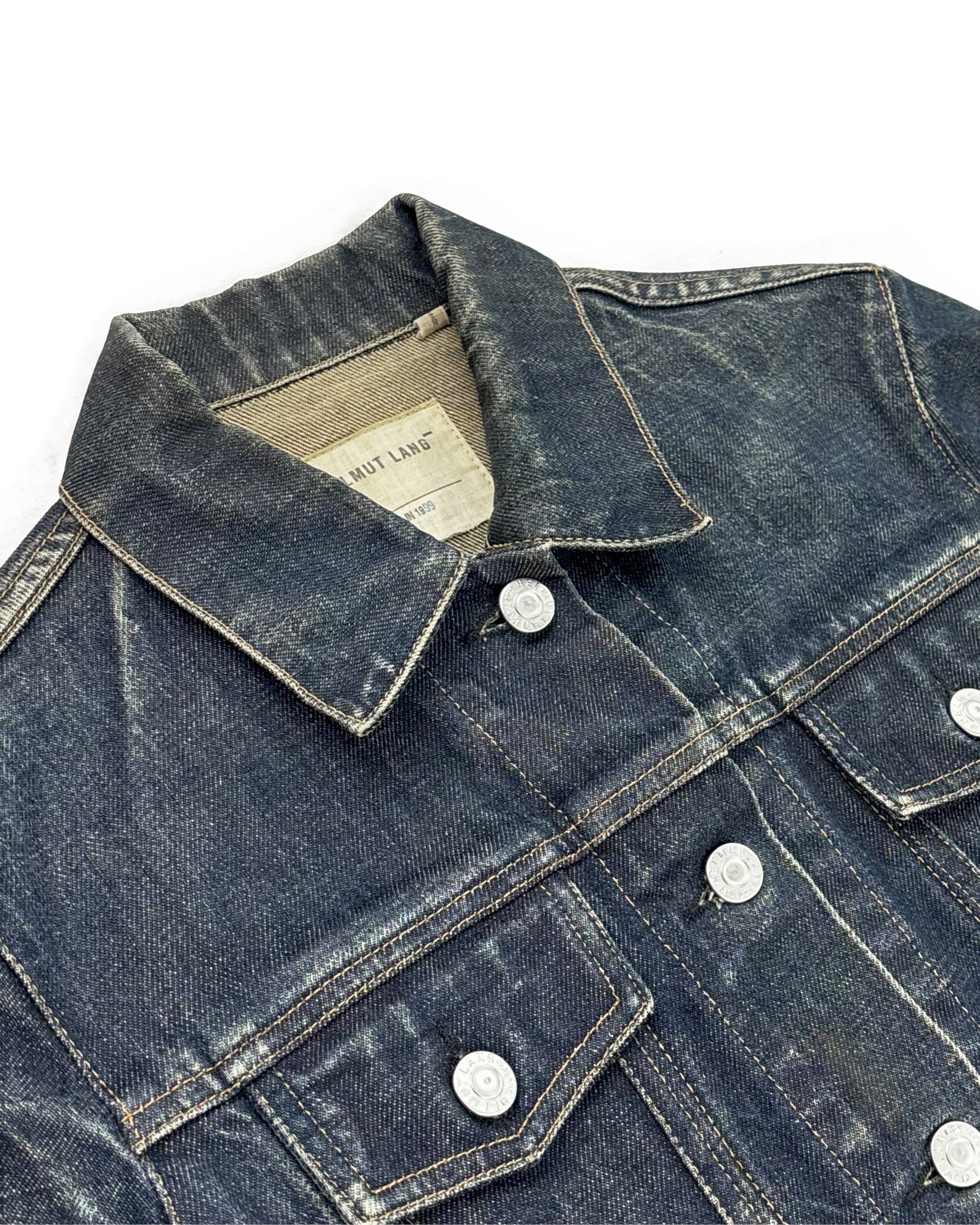 Indigo Cuffed Denim Jacket (1999)