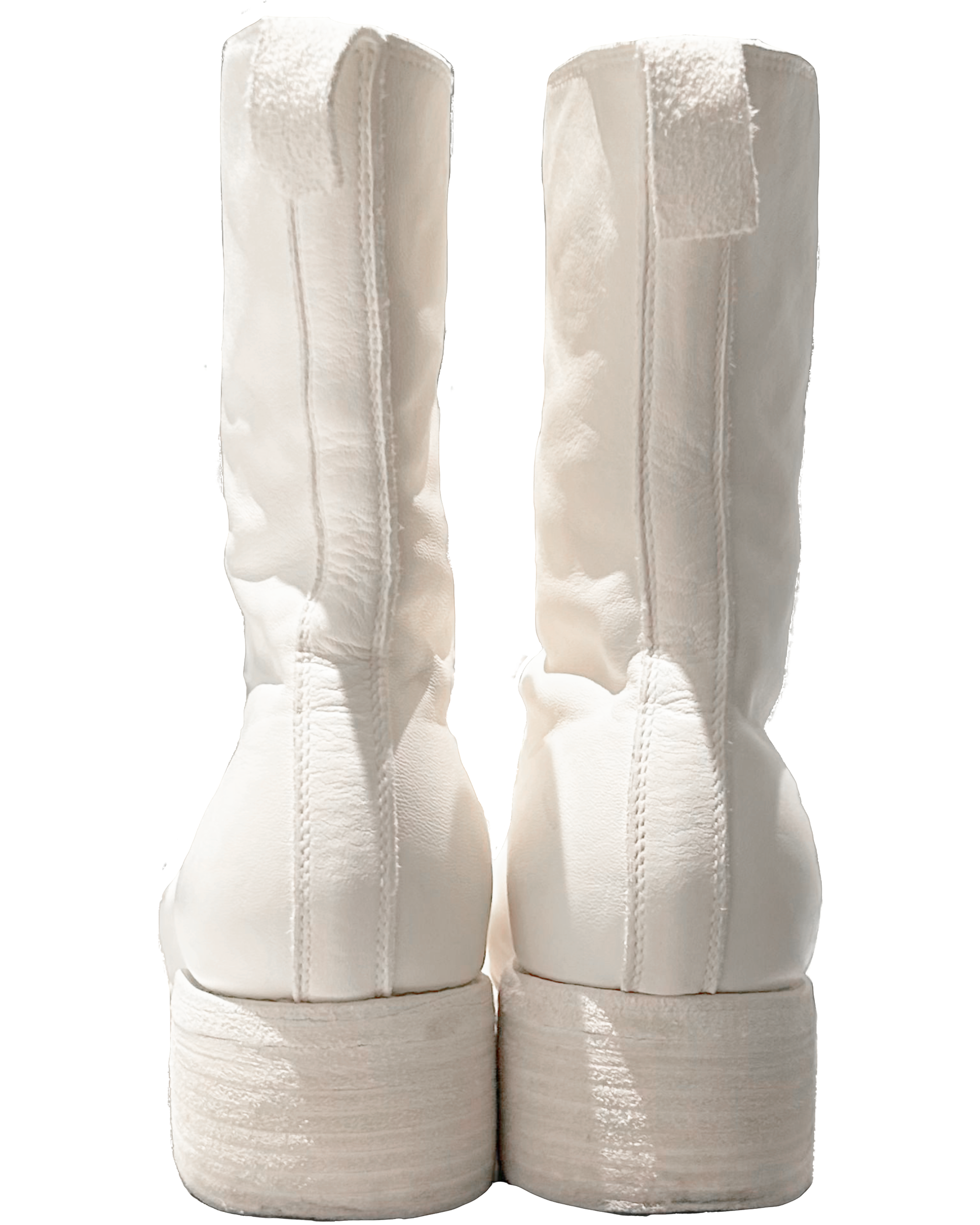 Off-White PL2 Front-Zip Boots (2010's)