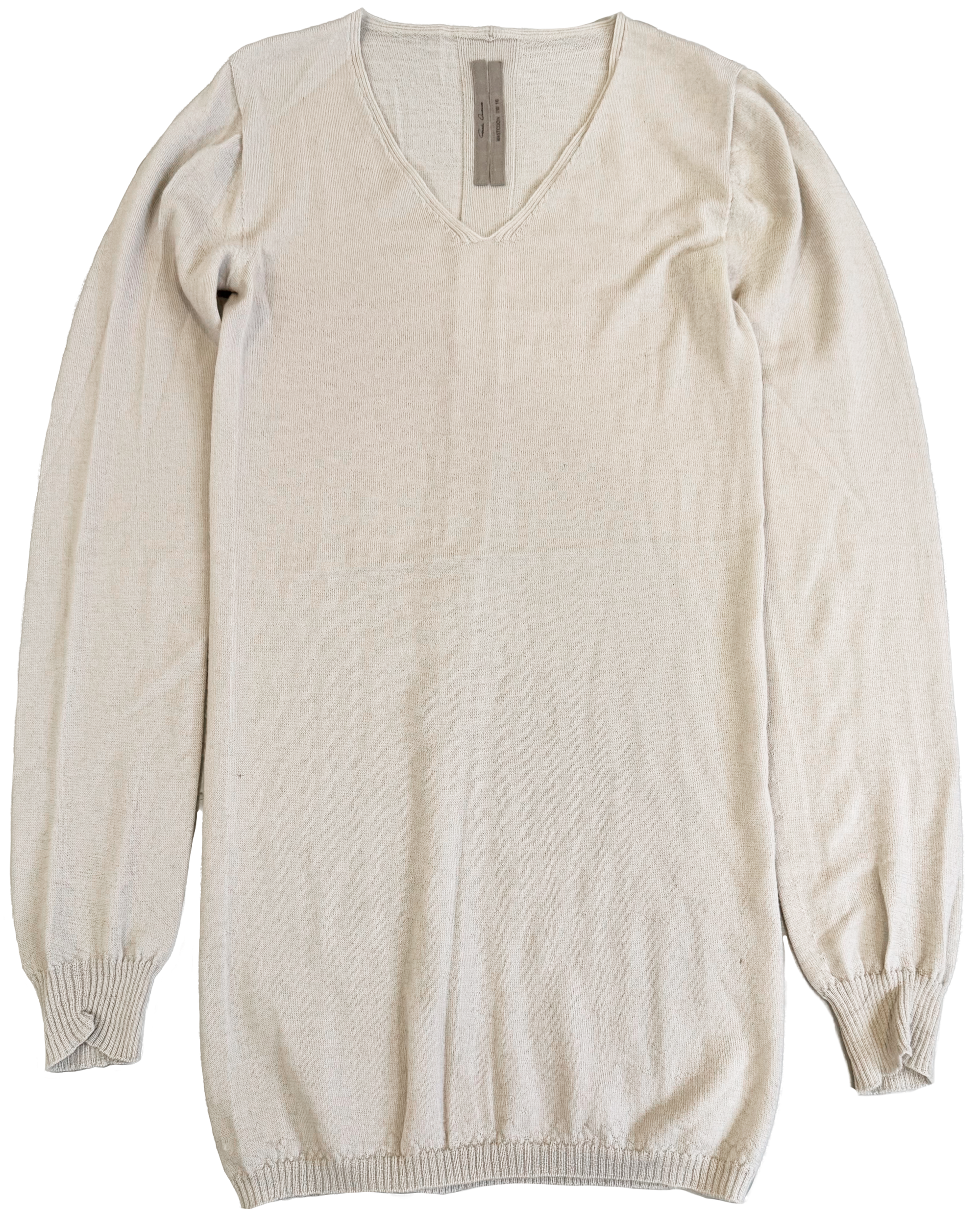 Off-White V-Neck Knit Sweater (FW 2016 'Mastodon')