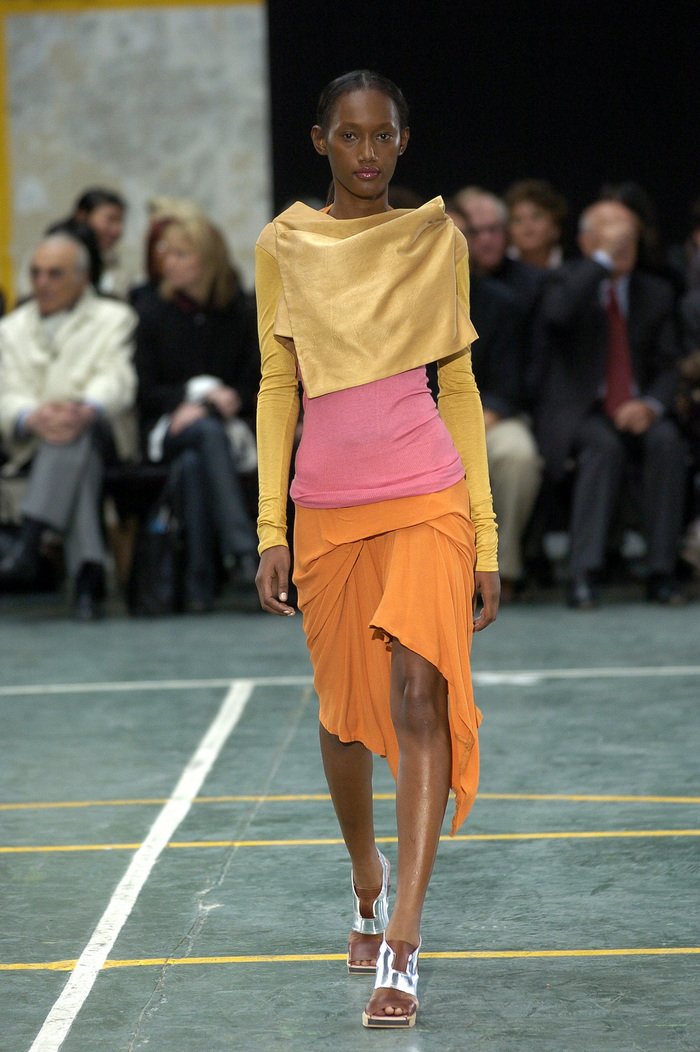 Pink Semi-Sheer Tank Top ('Scorpio' SS 2005)