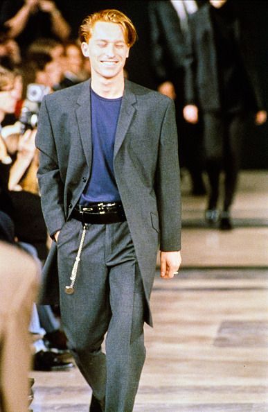 Grey Tapered Trousers (FW 1989)