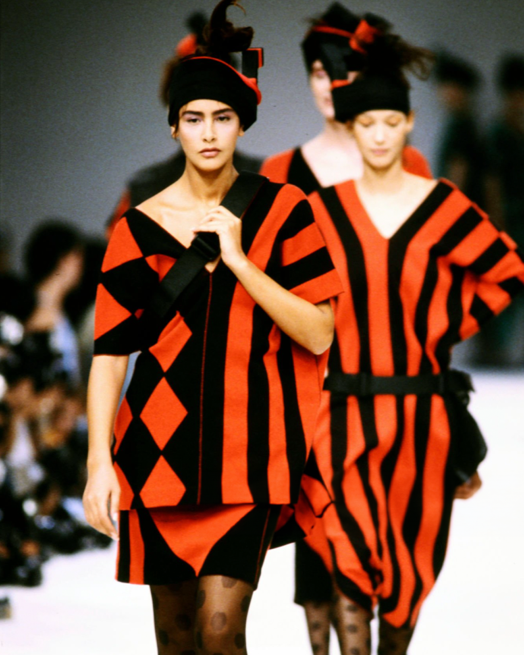 Black Paneled Dress | SS 1986