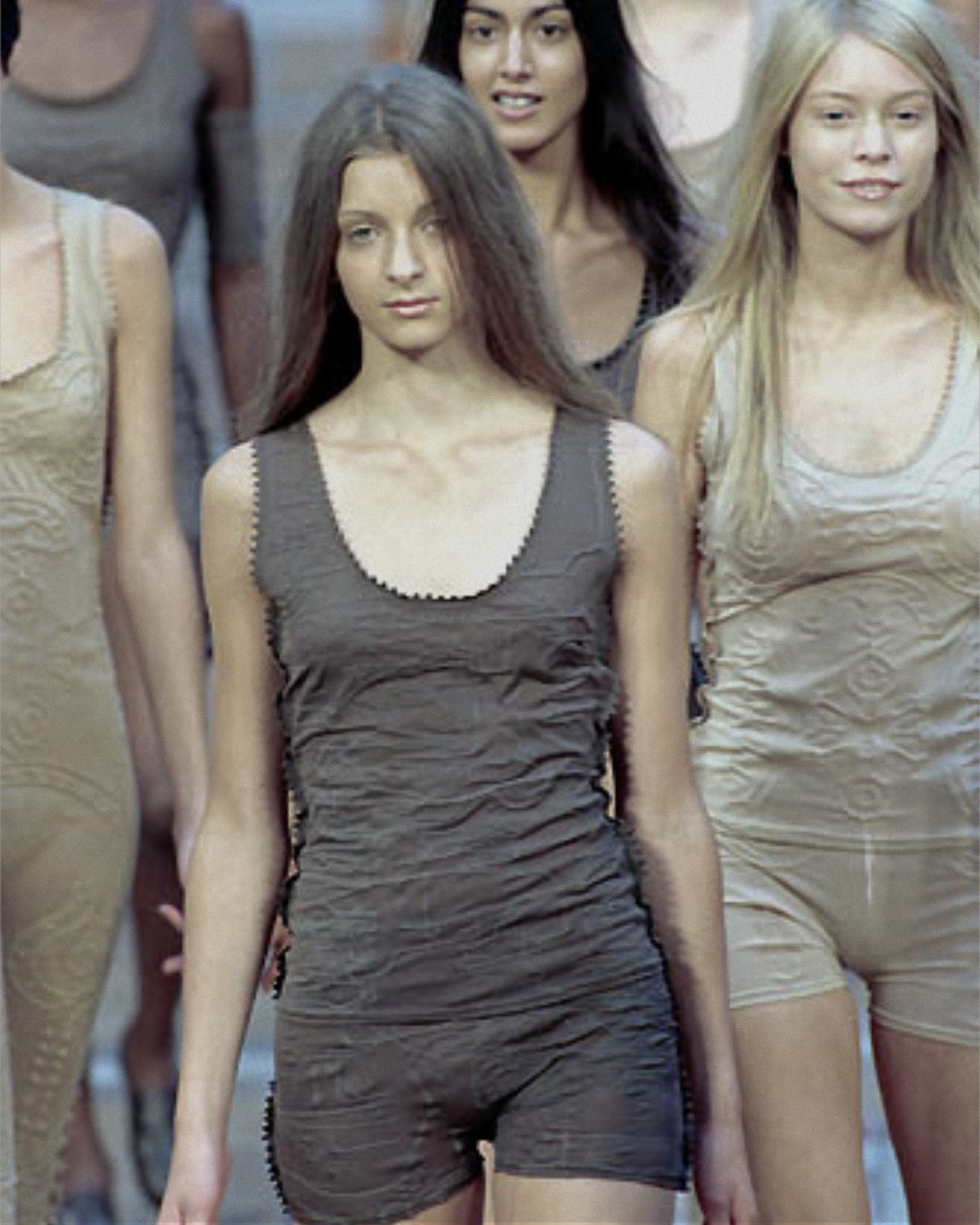 Black Trimmed Tank Top (SS 2000)