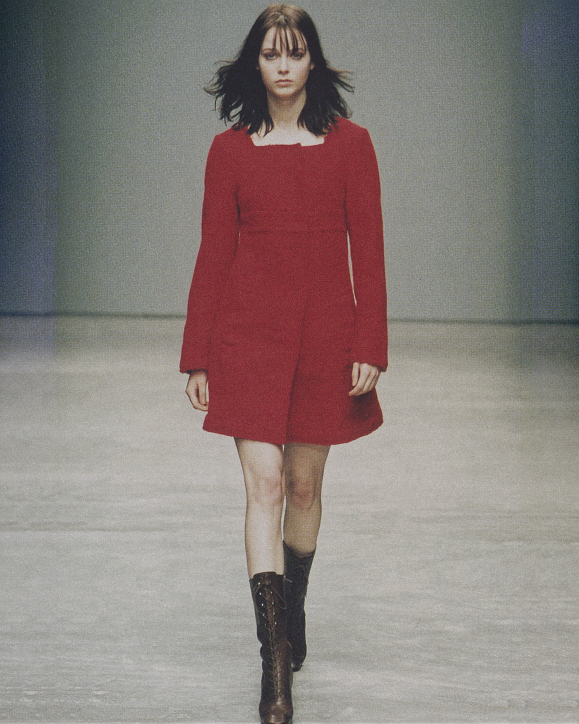 Brown Lace-Up Boots (FW 2001)
