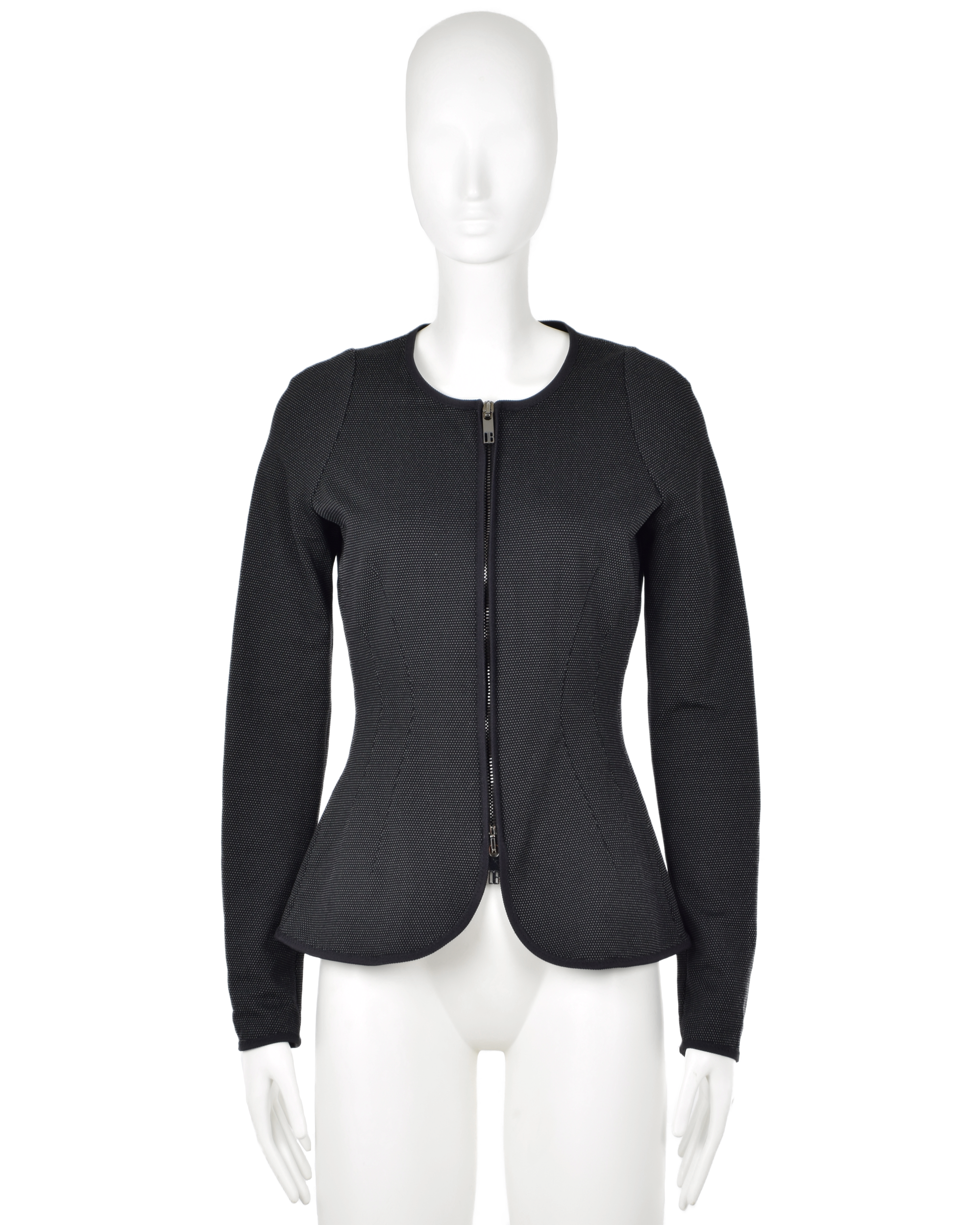 Black Paneled Jacket (FW 2004)