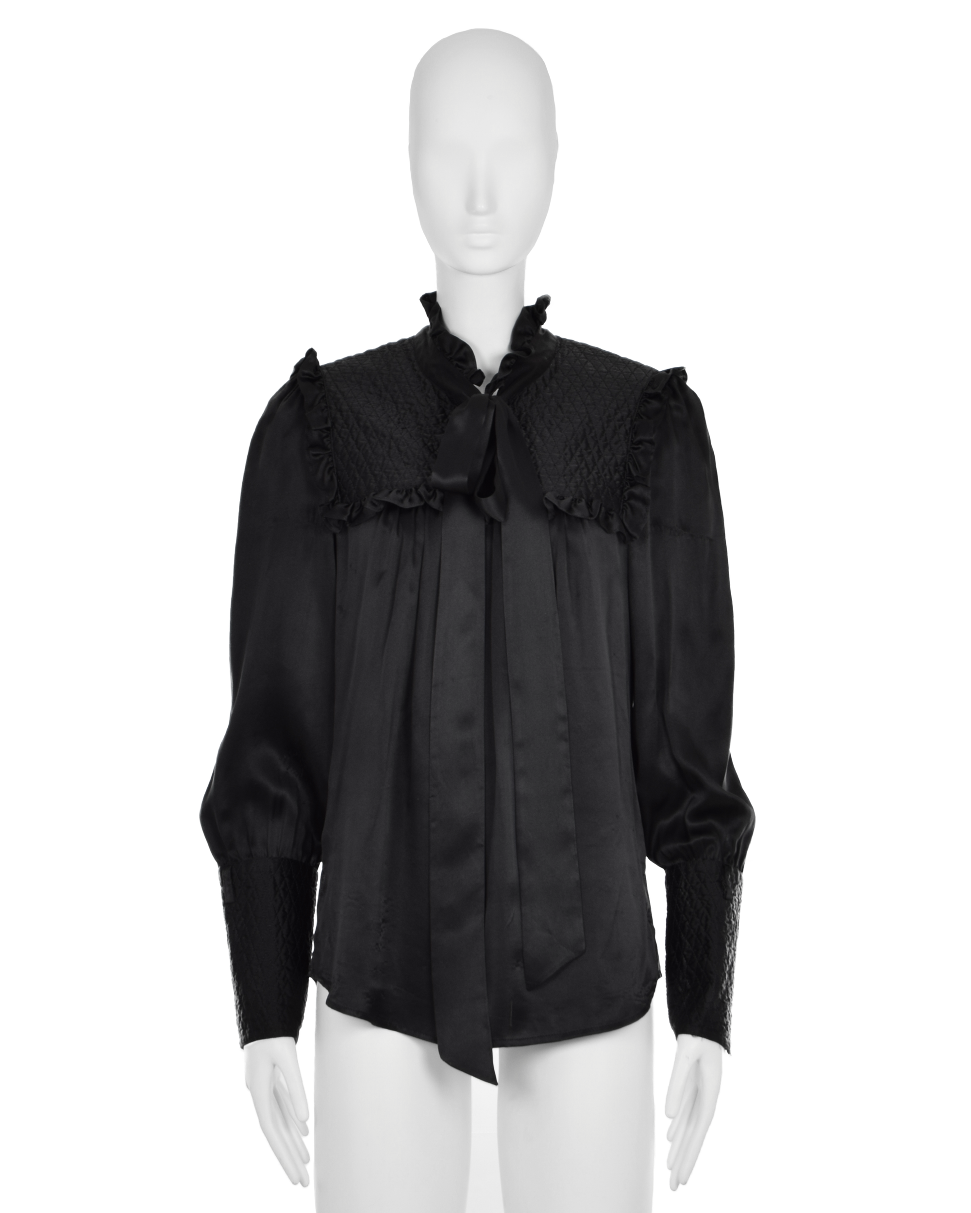 Black Silk Blouse (FW 2007)