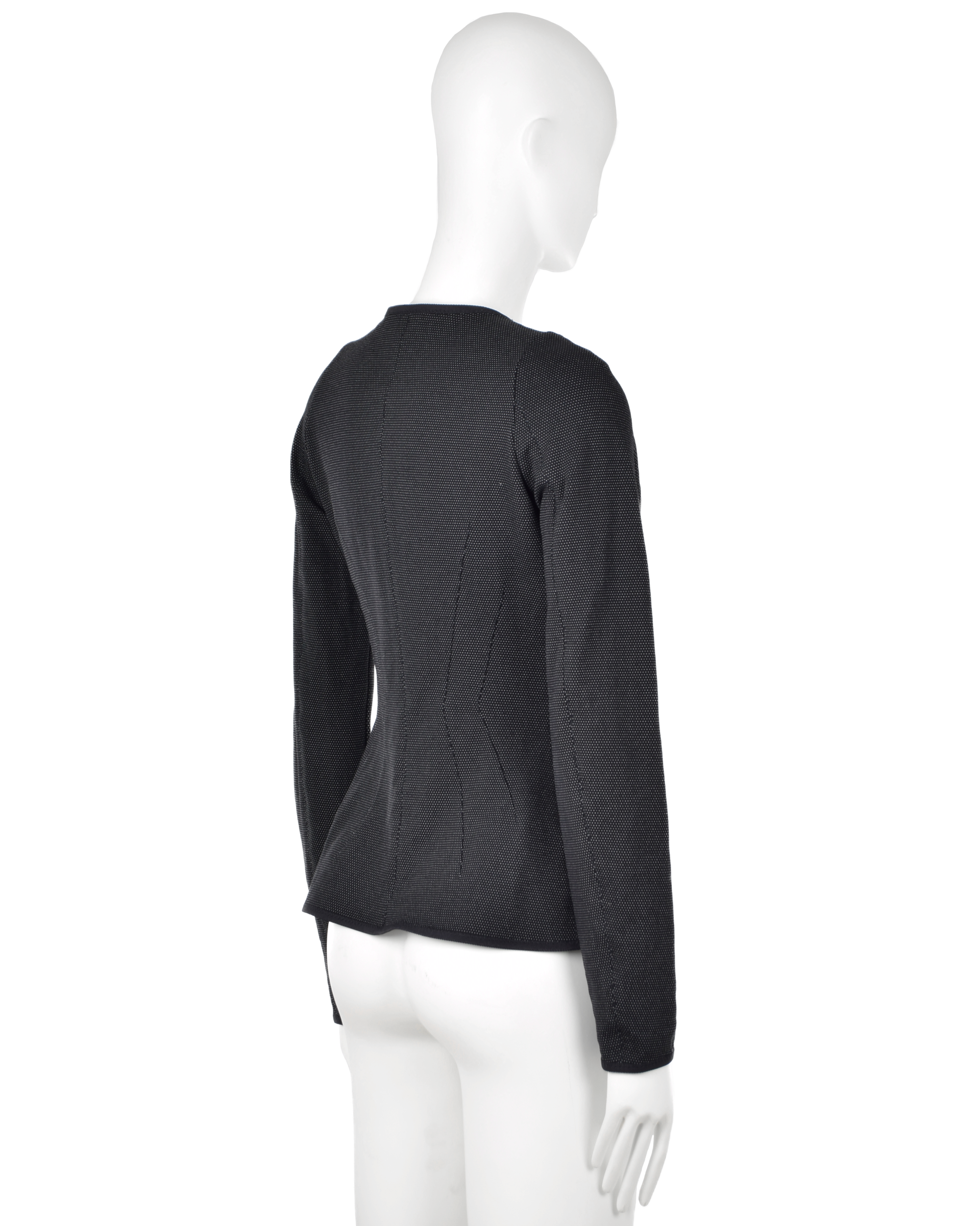 Black Paneled Jacket (FW 2004)