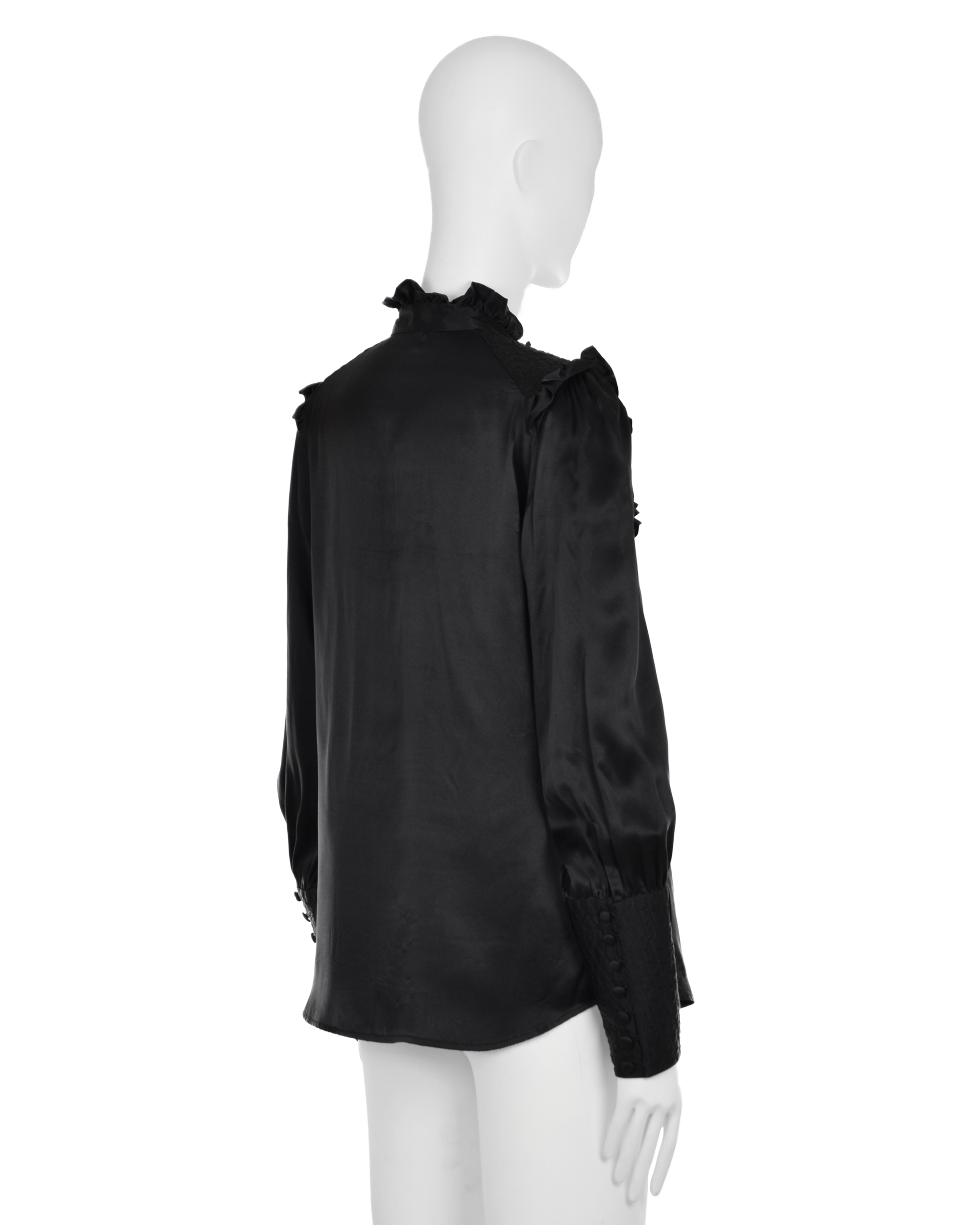 Black Silk Blouse (FW 2007)
