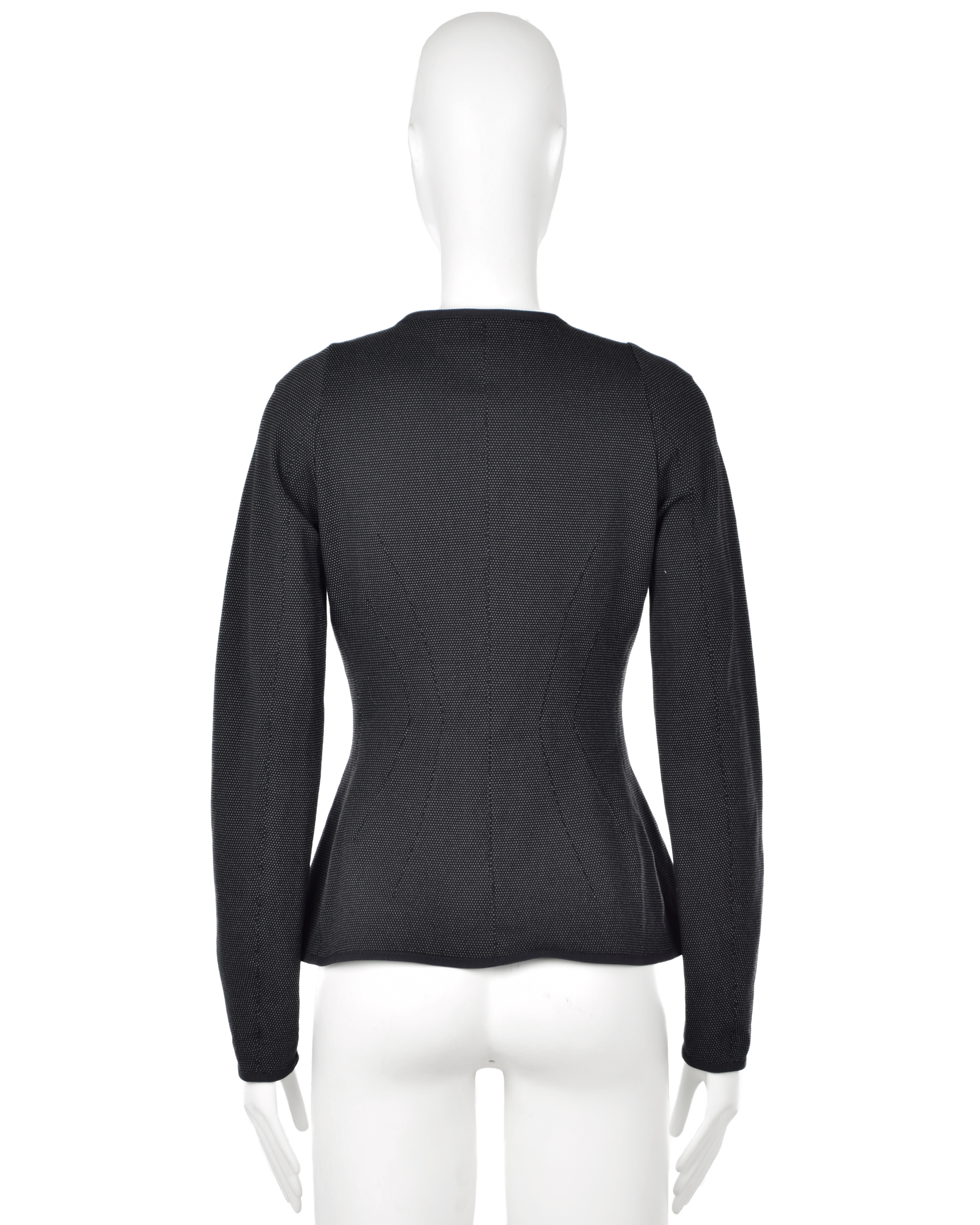 Black Paneled Jacket (FW 2004)