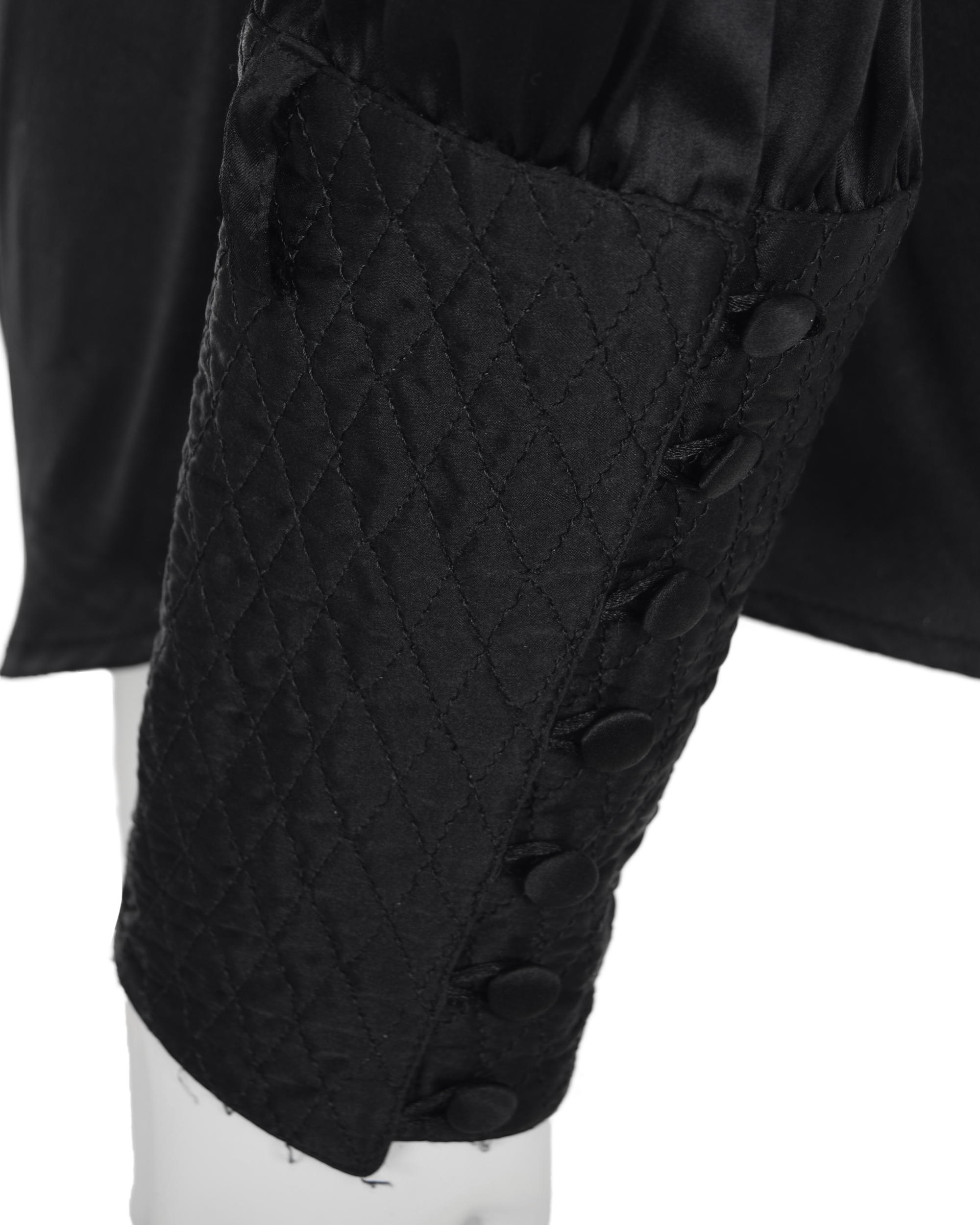 Black Silk Blouse (FW 2007)