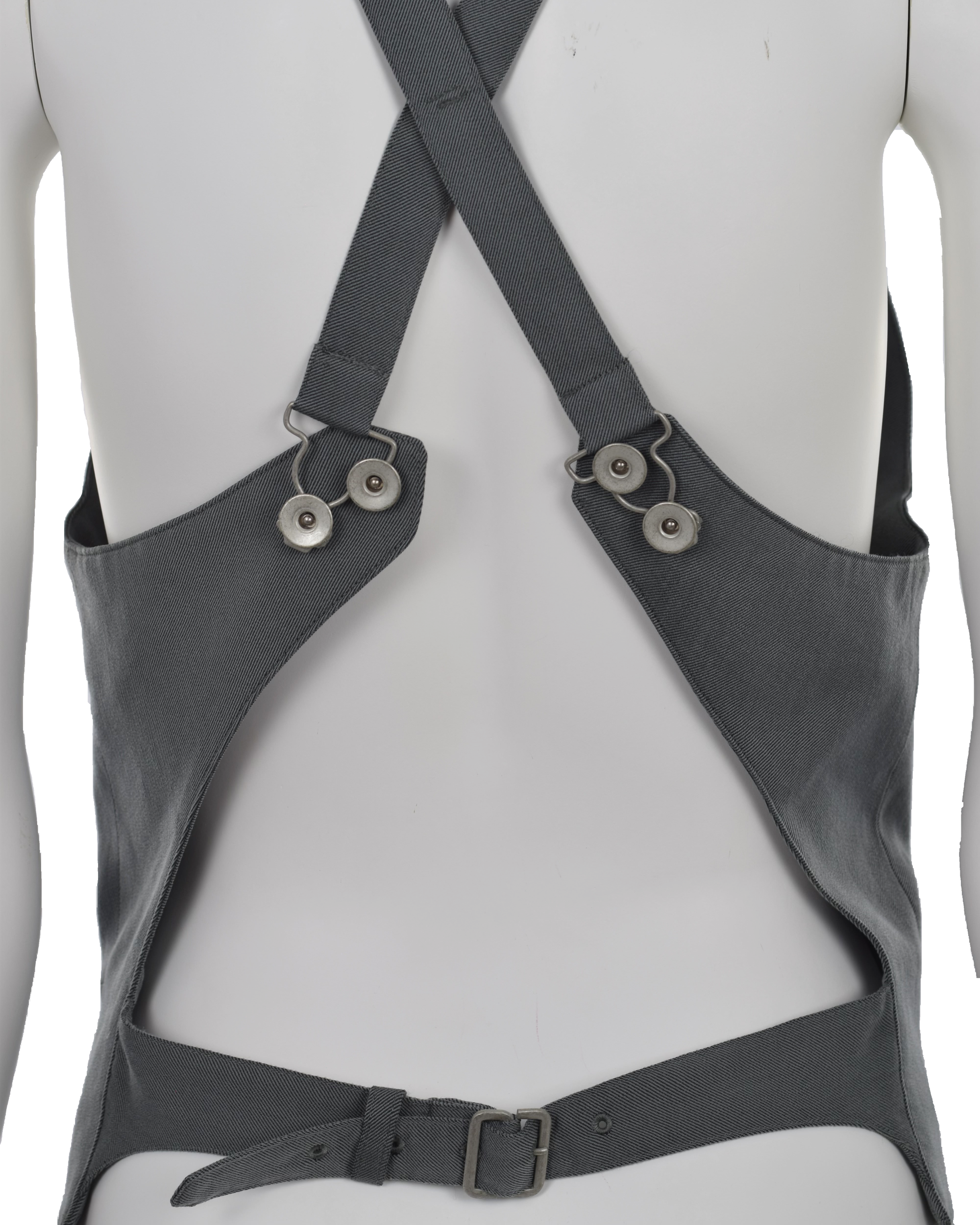 Gray Open-Back Vest (SS 2005)