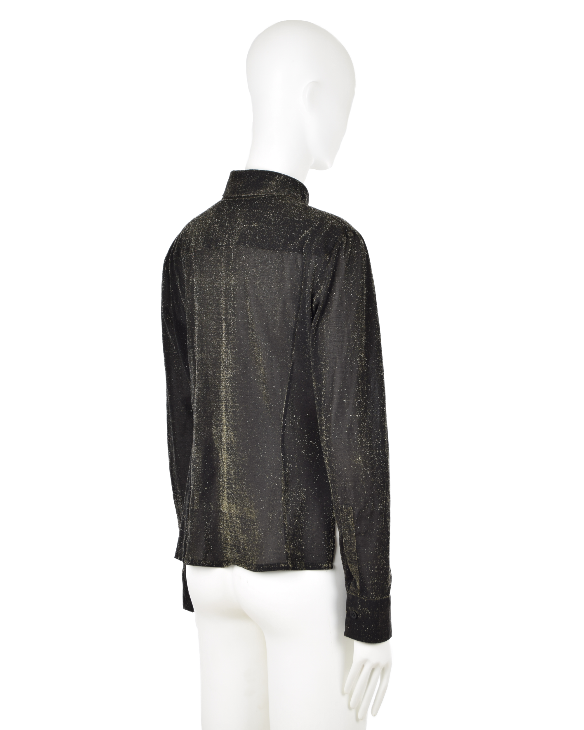 Black Metallic Shirt (1990's)