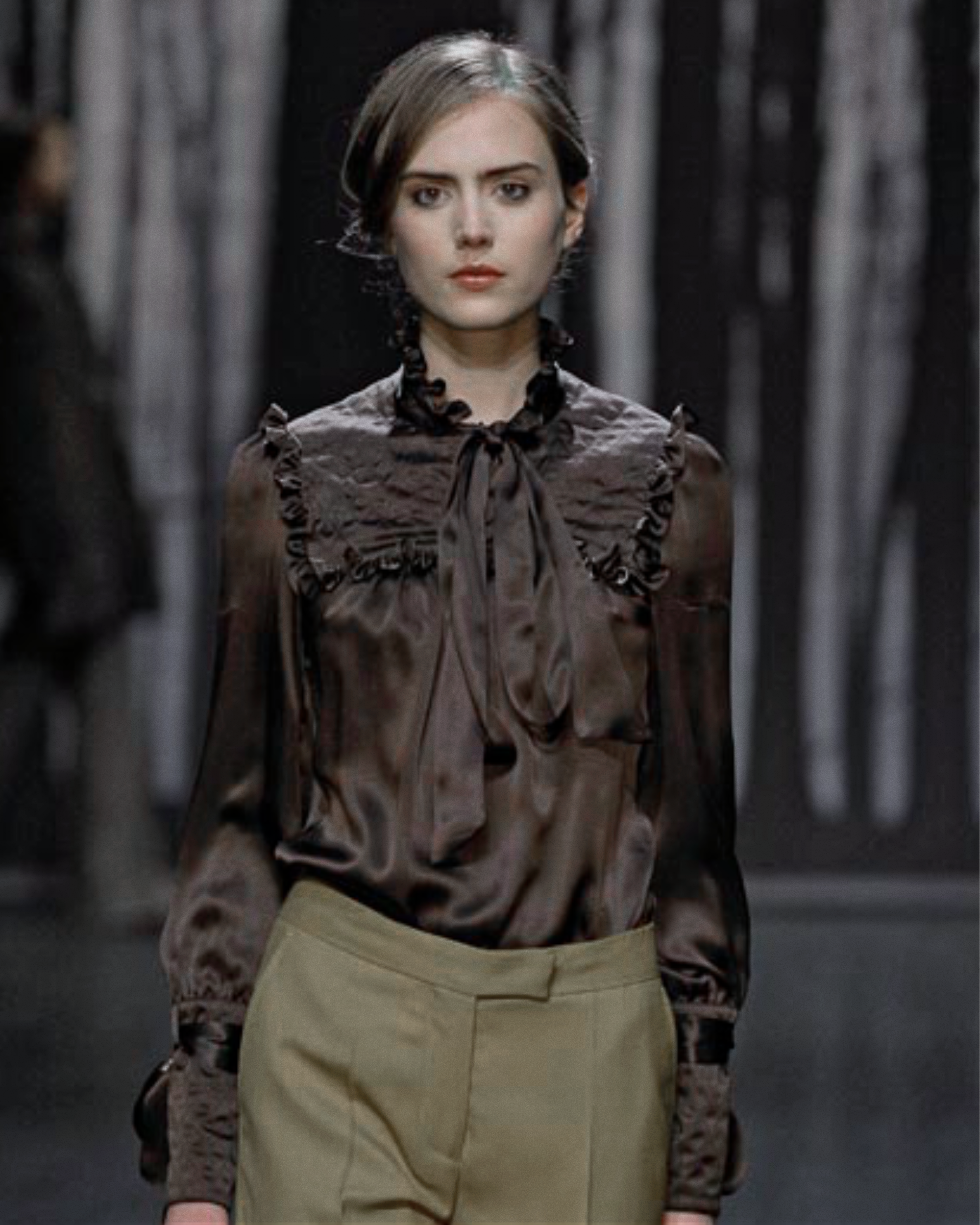 Black Silk Blouse (FW 2007)