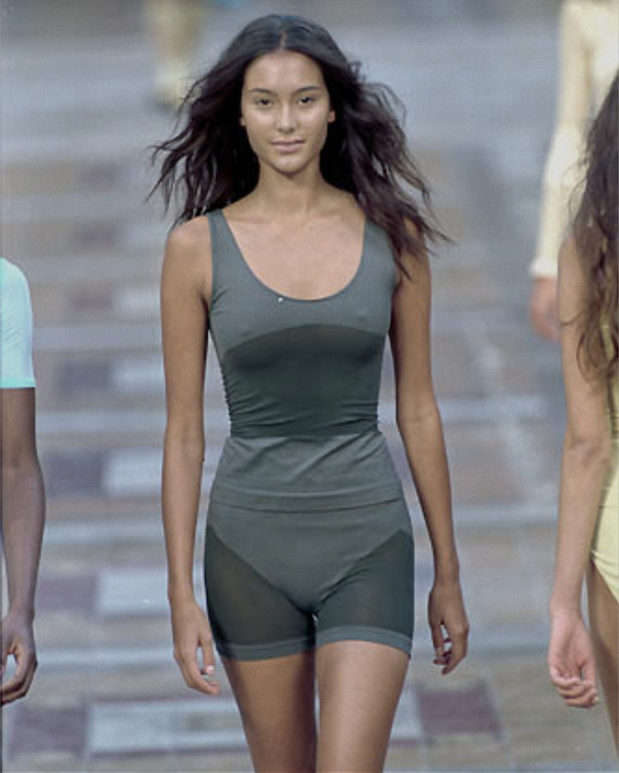 Black Trimmed Tank Top (SS 2000)