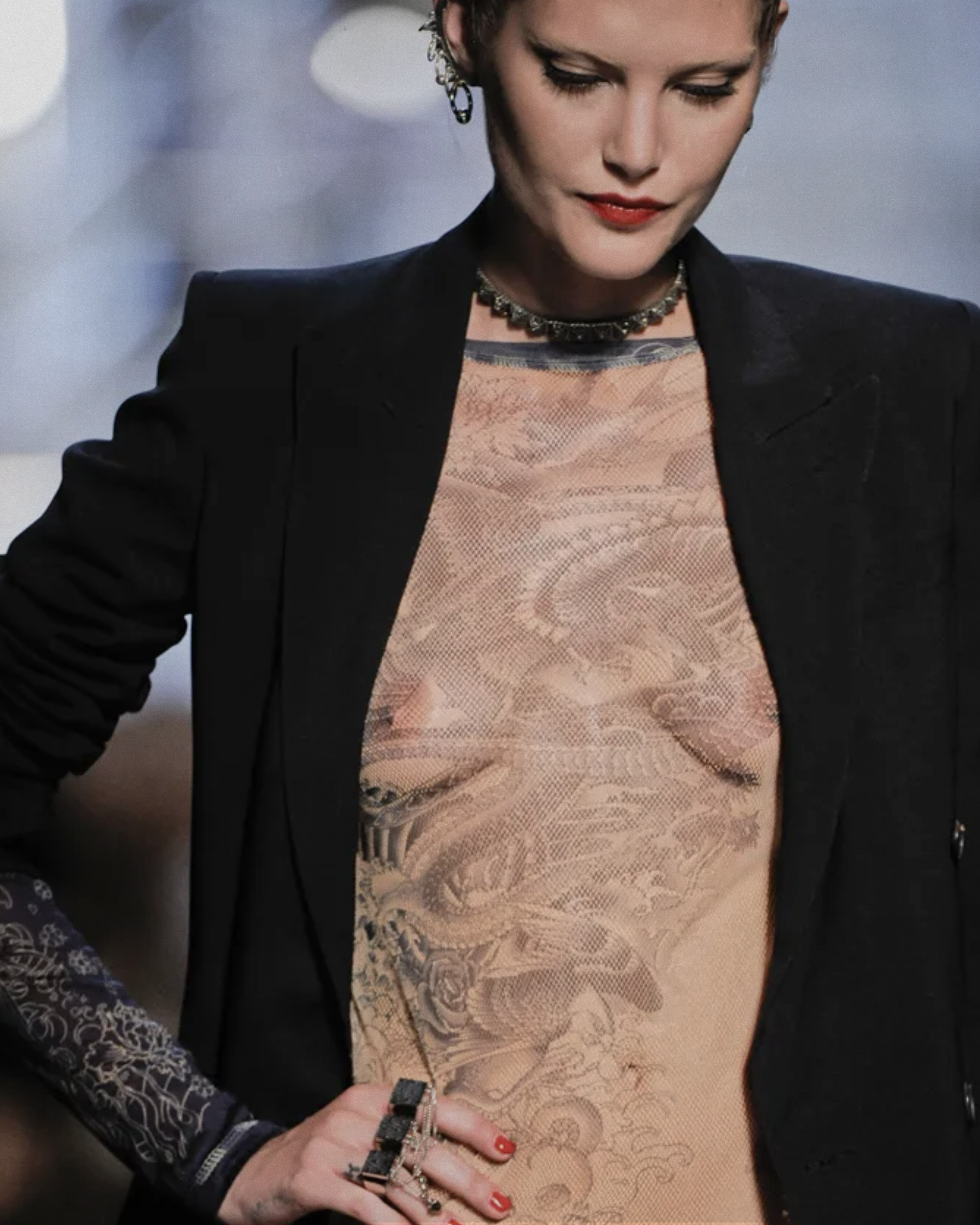 Off-White Tattooed Long Sleeve T-Shirt (SS 2012)