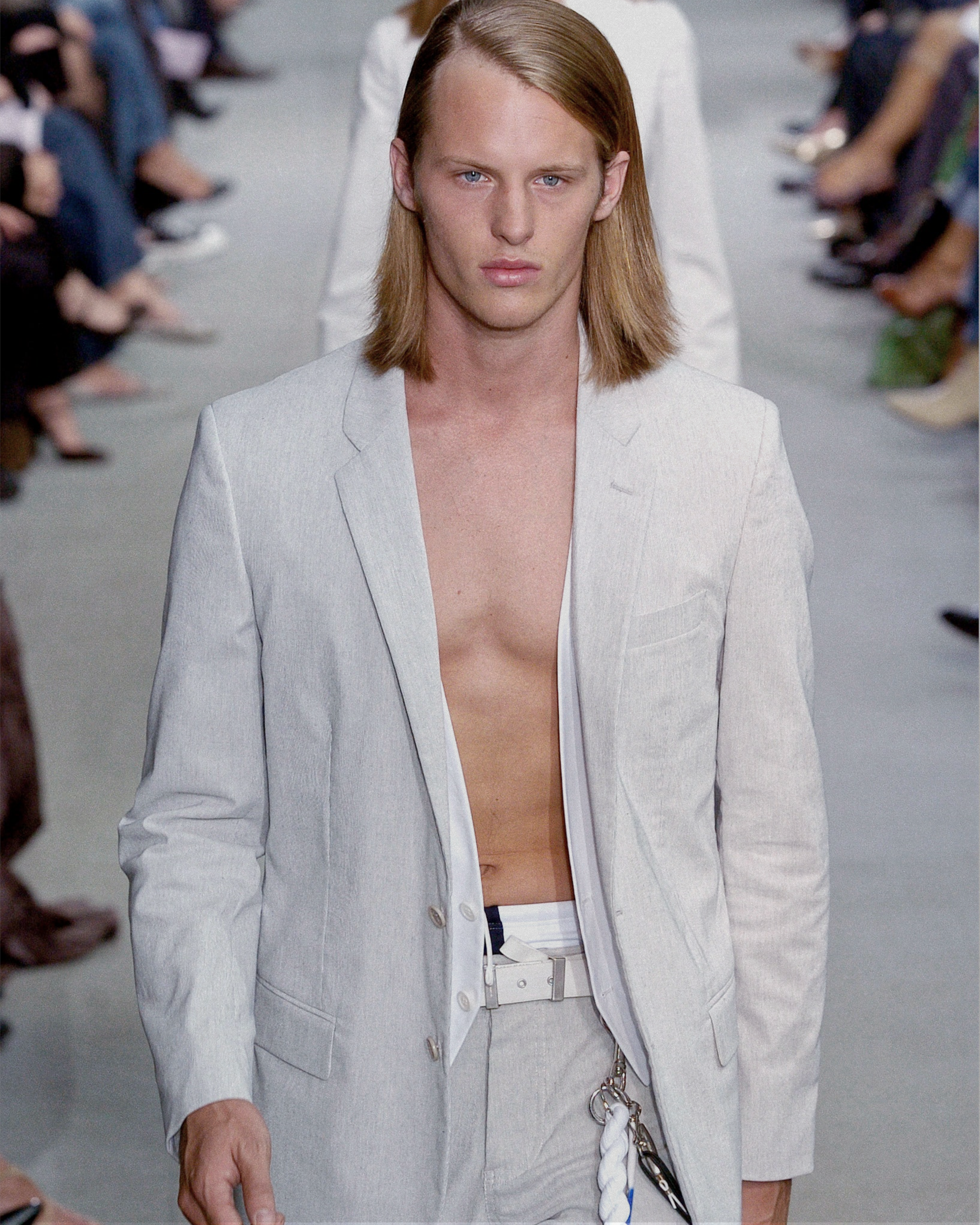Gray Open-Back Vest (SS 2005)