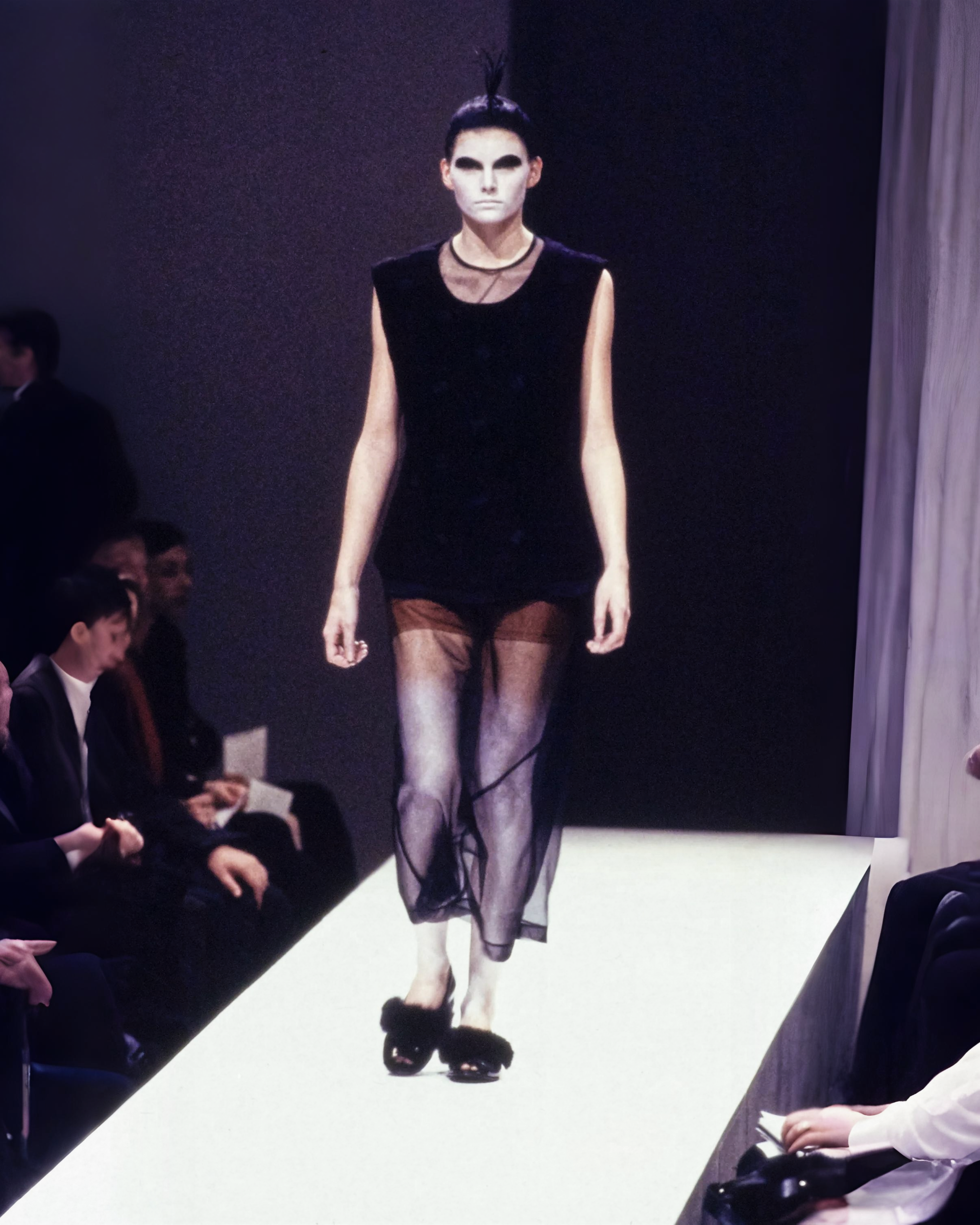 Semi-Sheer Paneled Top (FW 1997)