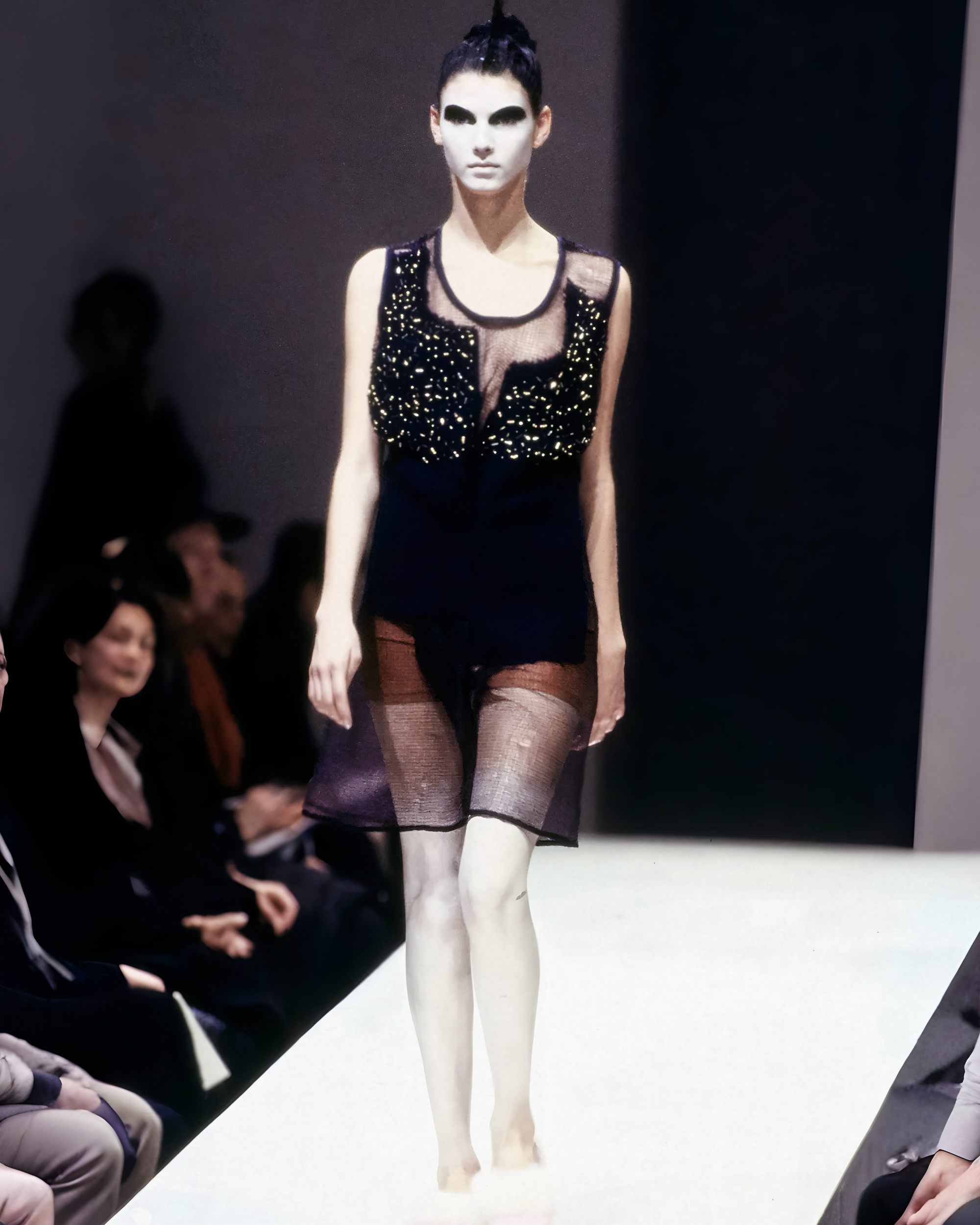 Semi-Sheer Paneled Top (FW 1997)