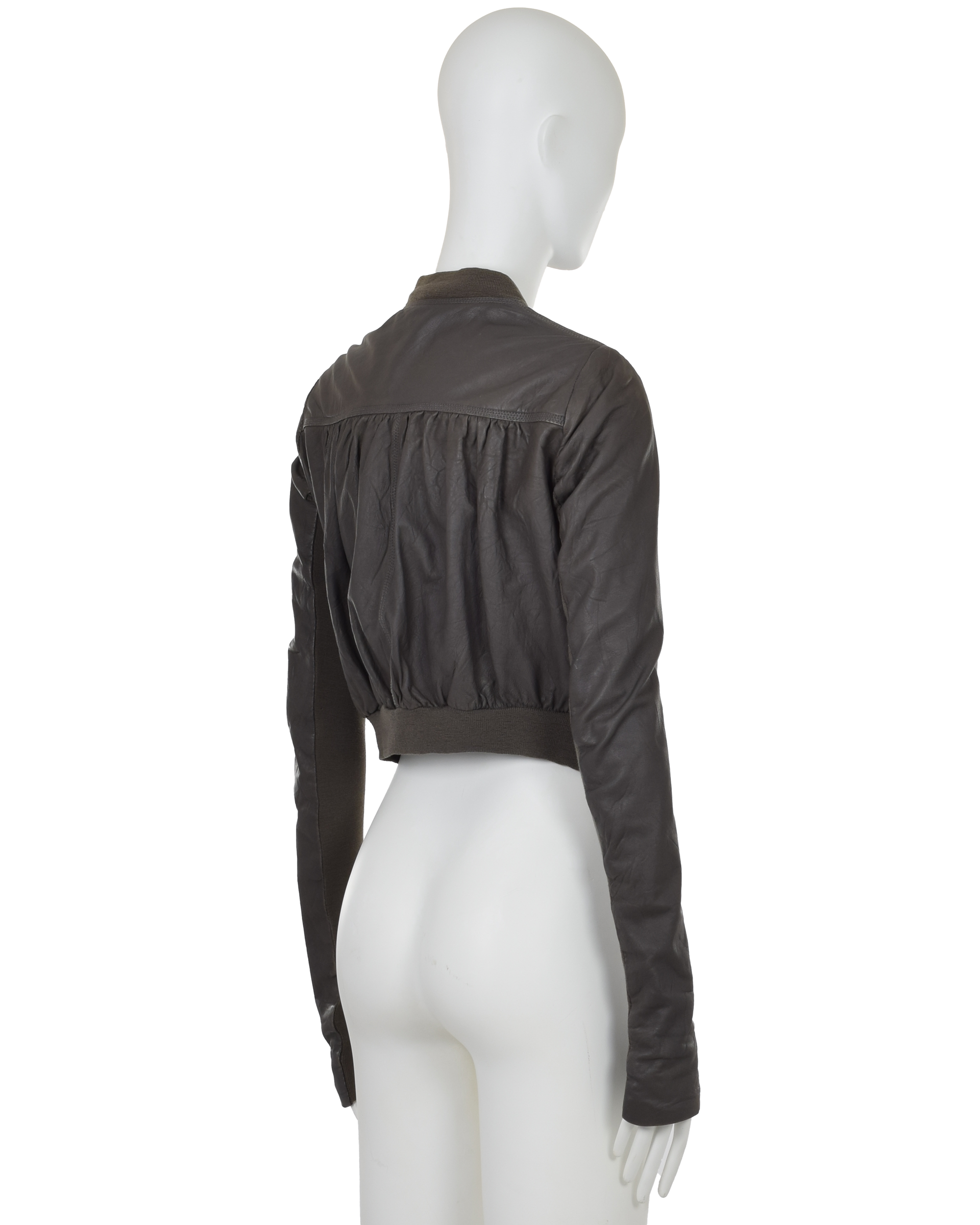 Gray Paneled Bomber Jacket | SS 2012