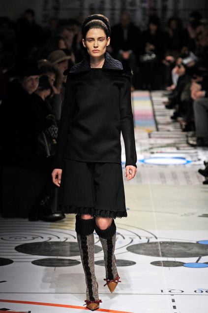 Black Tweed Miniskirt (FW 2010)