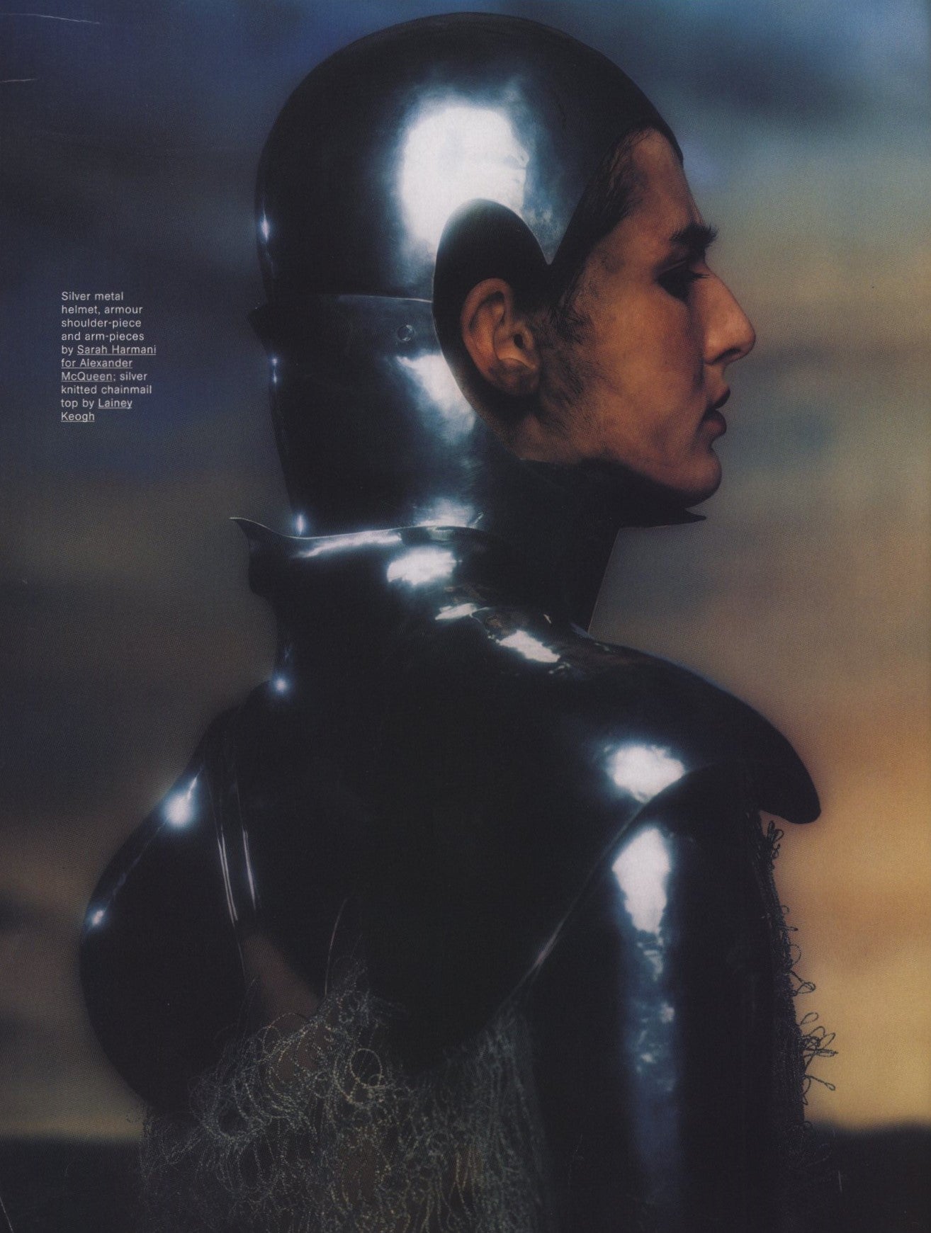 Alexander McQueen "The Dark Knight Returns" THE FACE, August 1998